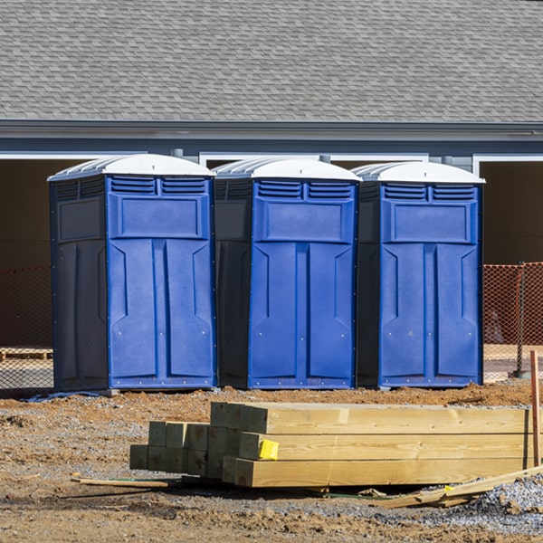 are there different sizes of portable toilets available for rent in Midway GA